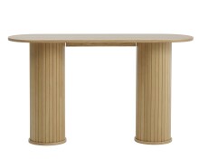 Konsolentisch >NOLA< in Eiche furniert, MDF -...