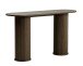 Konsolentisch >NOLA< in Eiche Smoked , MDF furniert - 130x75x40cm (BxHxT)