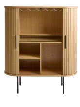 Barschrank >NOLA< in Eiche, MDF furniert -...