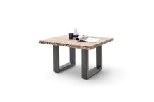 Couchtisch >CARTAGENA< in Akazie natur, Massivholz lackiert - 75x45x75cm (BxHxT)