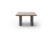 Couchtisch >CARTAGENA< in Akazie massiv walnussfarben - 75x45x75 (BxHxT)