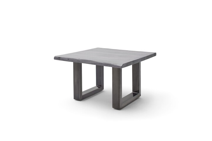 Couchtisch >CARTAGENA< in Akazie grau, massiv lackiert - 75x45x75cm (BxHxT)