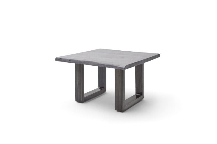 Couchtisch >CARTAGENA< in Akazie grau, massiv lackiert - 75x45x75cm (BxHxT)