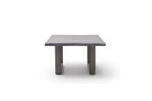 Couchtisch >CARTAGENA< in Akazie grau, massiv lackiert - 75x45x75cm (BxHxT)