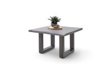 Couchtisch >CARTAGENA< in Akazie grau, massiv lackiert - 75x45x75cm (BxHxT)