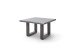 Couchtisch >CARTAGENA< in Akazie grau, massiv lackiert - 75x45x75cm (BxHxT)