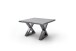 Couchtisch >CARTAGENA< in Akazie grau, massiv lackiert - 75x45x75cm (BxHxT)