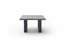 Couchtisch >CARTAGENA< in Akazie grau, massiv lackiert - 75x45x75cm (BxHxT)