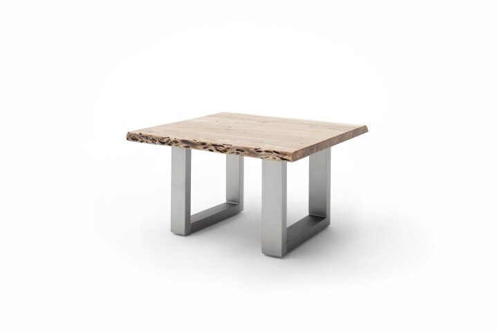 Couchtisch >CARTAGENA< in Akazie natur, massiv lackiert - 75x45x75cm (BxHxT)