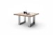 Couchtisch >CARTAGENA< in Akazie natur, massiv lackiert - 75x45x75cm (BxHxT)