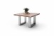 Couchtisch >CARTAGENA< in Akazie massiv walnussfarben - 75x45x75 (BxHxT)
