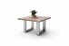 Couchtisch >CARTAGENA< in Akazie massiv walnussfarben - 75x45x75 (BxHxT)