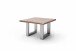 Couchtisch >CARTAGENA< in Akazie massiv walnussfarben - 75x45x75 (BxHxT)