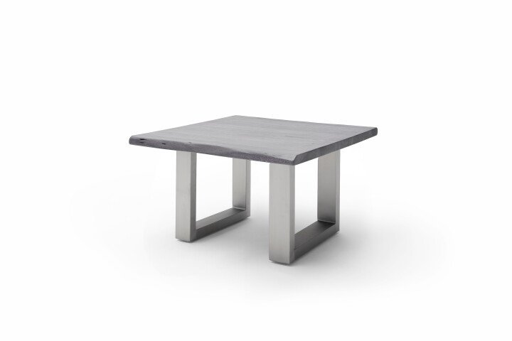 Couchtisch >CARTAGENA< in Akazie grau, massiv lackiert - 75x45x75cm (BxHxT)