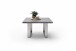 Couchtisch >CARTAGENA< in Akazie grau, massiv lackiert - 75x45x75cm (BxHxT)