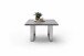 Couchtisch >CARTAGENA< in Akazie grau, massiv lackiert - 75x45x75cm (BxHxT)