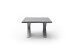 Couchtisch >CARTAGENA< in Akazie grau, massiv lackiert - 75x45x75cm (BxHxT)