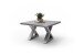 Couchtisch >CARTAGENA< in Akazie grau, massiv lackiert - 75x45x75cm (BxHxT)
