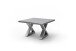 Couchtisch >CARTAGENA< in Akazie grau, massiv lackiert - 75x45x75cm (BxHxT)