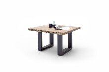 Couchtisch >CARTAGENA< in Akazie natur, massiv lackiert - 75x45x75cm (BxHxT)
