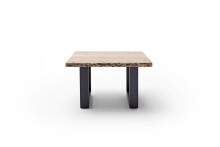 Couchtisch >CARTAGENA< in Akazie natur, massiv lackiert - 75x45x75cm (BxHxT)