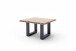 Couchtisch >CARTAGENA< in Akazie natur, massiv lackiert - 75x45x75cm (BxHxT)