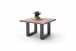 Couchtisch >CARTAGENA< in Akazie massiv walnussfarben - 75x45x75 (BxHxT)