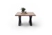 Couchtisch >CARTAGENA< in Akazie massiv walnussfarben - 75x45x75 (BxHxT)