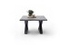 Couchtisch >CARTAGENA< in Akazie grau, massiv lackiert - 75x45x75cm (BxHxT)