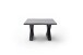 Couchtisch >CARTAGENA< in Akazie grau, massiv lackiert - 75x45x75cm (BxHxT)
