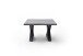 Couchtisch >CARTAGENA< in Akazie grau, massiv lackiert - 75x45x75cm (BxHxT)