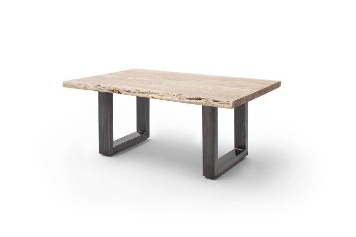 Couchtisch >CARTAGENA< in Akazie natur, massiv lackiert - 110x45x70cm (BxHxT)