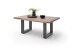 Couchtisch >CARTAGENA< in Akazie massiv walnussfarben - 110x45x70 (BxHxT)