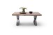 Couchtisch >CARTAGENA< in Akazie massiv walnussfarben - 110x45x70 (BxHxT)