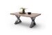 Couchtisch >CARTAGENA< in Akazie massiv walnussfarben - 110x45x70 (BxHxT)