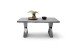 Couchtisch >CARTAGENA< in Akazie grau, massiv lackiert - 110x45x70cm (BxHxT)