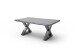 Couchtisch >CARTAGENA< in Akazie grau, massiv lackiert - 110x45x70cm (BxHxT)