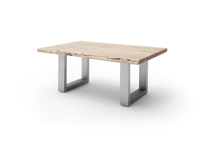 Couchtisch >CARTAGENA< in Akazie natur, massiv lackiert - 110x45x70cm (BxHxT)