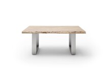 Couchtisch >CARTAGENA< in Akazie natur, massiv lackiert - 110x45x70cm (BxHxT)