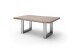 Couchtisch >CARTAGENA< in Akazie massiv walnussfarben - 110x45x70 (BxHxT)