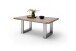 Couchtisch >CARTAGENA< in Akazie massiv walnussfarben - 110x45x70 (BxHxT)