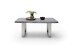 Couchtisch >CARTAGENA< in Akazie grau, massiv lackiert - 110x45x70cm (BxHxT)