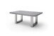 Couchtisch >CARTAGENA< in Akazie grau, massiv lackiert - 110x45x70cm (BxHxT)