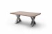 Couchtisch >CARTAGENA< in Akazie massiv walnussfarben - 110x45x70 (BxHxT)
