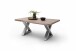 Couchtisch >CARTAGENA< in Akazie massiv walnussfarben - 110x45x70 (BxHxT)