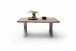 Couchtisch >CARTAGENA< in Akazie massiv walnussfarben - 110x45x70 (BxHxT)