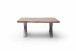 Couchtisch >CARTAGENA< in Akazie massiv walnussfarben - 110x45x70 (BxHxT)