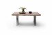 Couchtisch >CARTAGENA< in Akazie massiv walnussfarben - 110x45x70 (BxHxT)