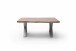 Couchtisch >CARTAGENA< in Akazie massiv walnussfarben - 110x45x70 (BxHxT)