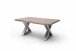 Couchtisch >CARTAGENA< in Akazie massiv walnussfarben - 110x45x70 (BxHxT)